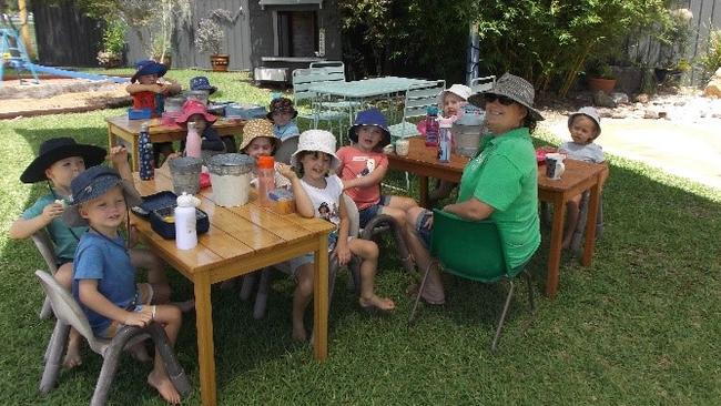 Morning tea time at Monto Kindergarten