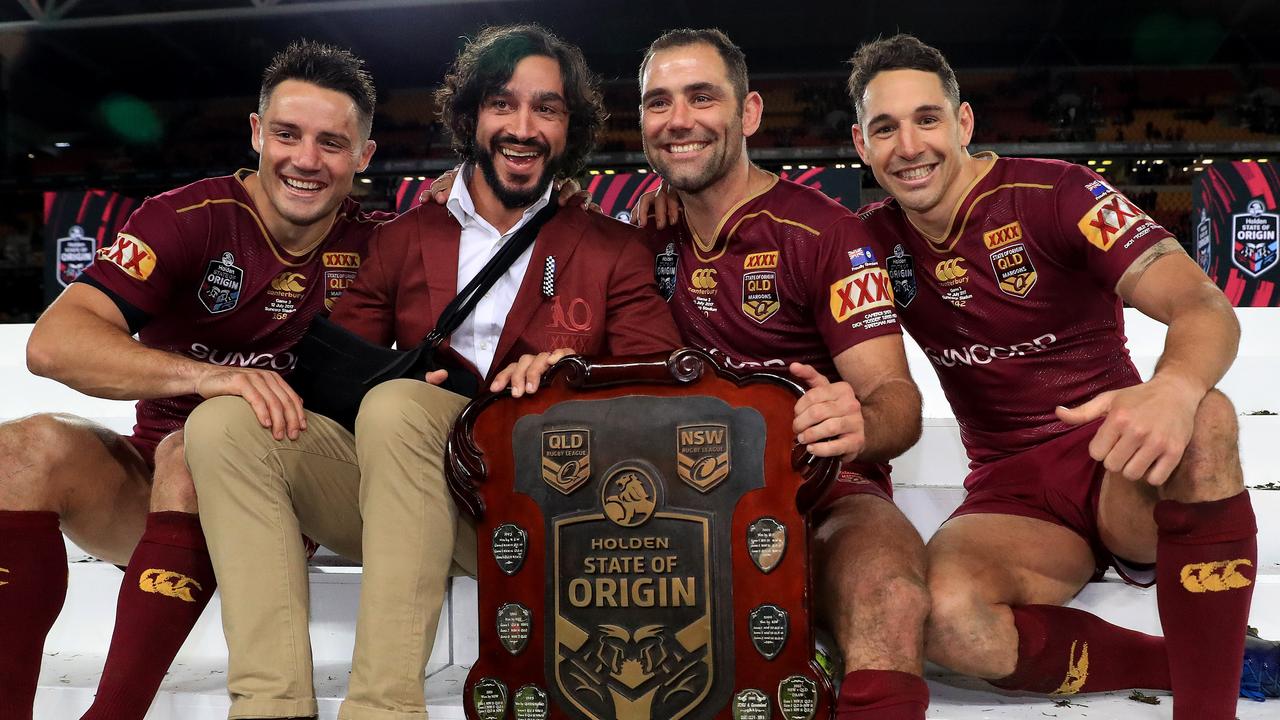 CAMERON SMITH QUEENSLAND STATE OF ORIGIN 2015 CHAMPIONS PRINT 