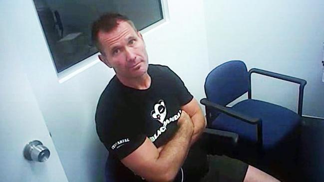 Rowan Baxter (pictured) was served an application for a domestic violence and police protection order as his behaviour towards his ex-wife became worse.