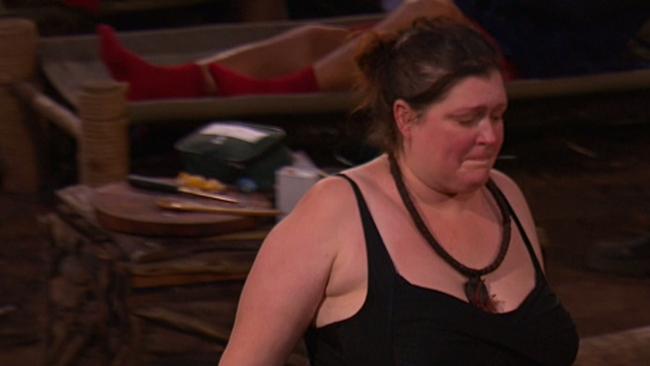 Scenes from I'm A Celebrity ... Get Me Out Of Here! featuring Tziporah Malkah. Picture: Supplied/Ten.