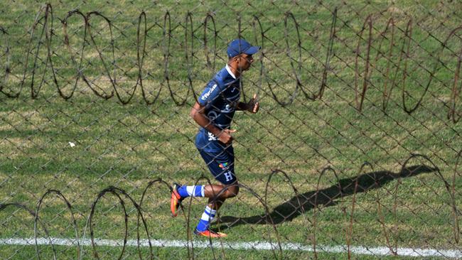 Honduran national team goalkeeper Donis Escober.