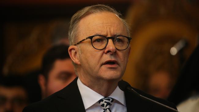 Prime Minister Anthony Albanese. Picture: NCA Newswire / Gaye Gerard