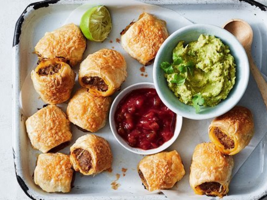 Mexican sausage rolls.