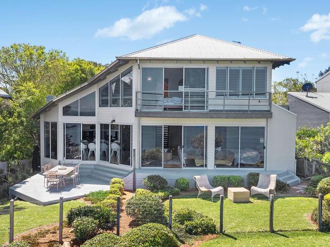 Anthony Albanese is spending a whopping $4.3million home on a cliff top home on NSW’ Central Coast. Contracts for the Copacabana property were exchanged in September, and settlement is due to happen by the end of this month. The Prime Minister bought the multi-story ocean view house with his fiancee Jodie Haydon, whose family is from the region.( 189 Del Monte Place, Copacabana, NSW 2251) . Picture: Realestate.com.au