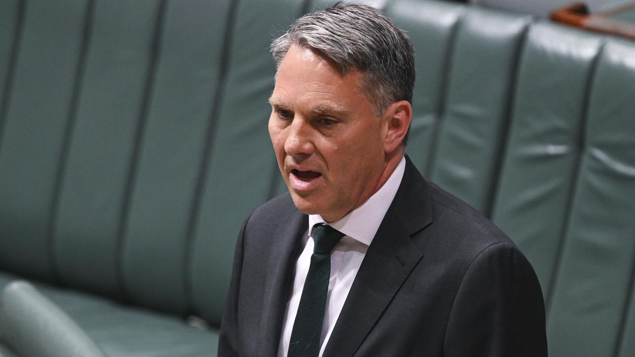 Richard Marles described the Greens performance as ‘despicable’. Picture: NCA NewsWire / Martin Ollman