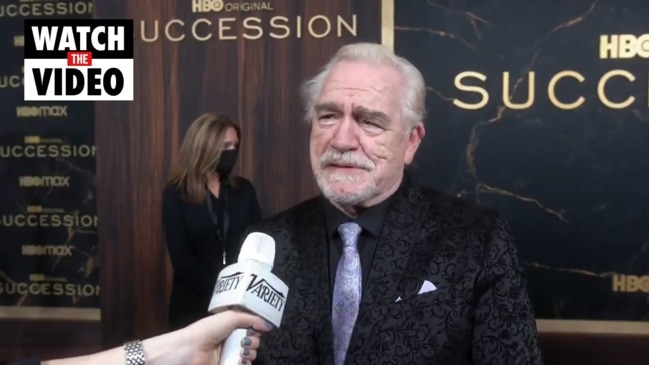 Brian Cox owns Succession season 3 red carpet