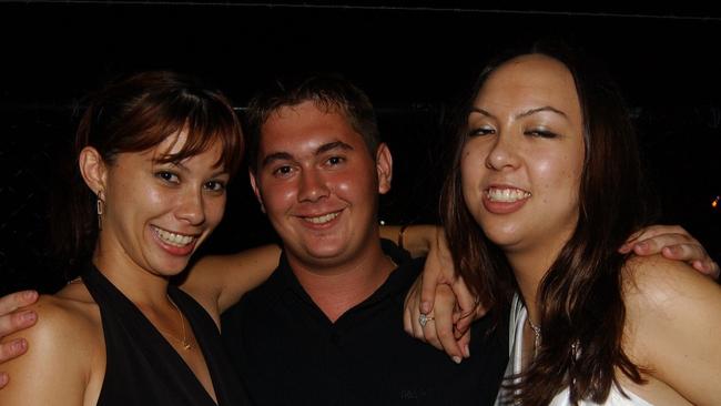 Maryanne Cantwell, Pete Croatto and Isabel Hughes on Flinders Street East Pic Bryan Lynch AD356057