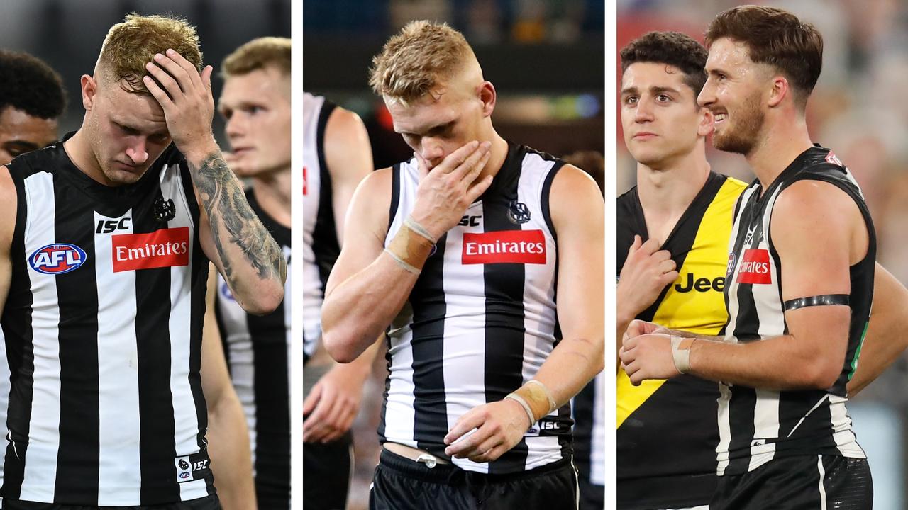 Jaidyn Stephenson, Adam Treloar and Tom Phillips could all leave Collingwood.