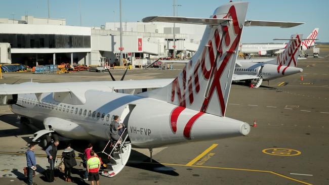 A Virgin Australia Regional Airlines’ ATR 72 like the one involve in the near collision at Albury.