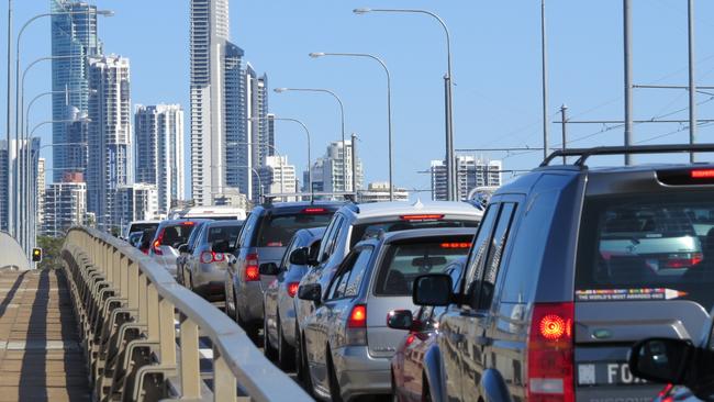 Traffic is set to be gridlocked across the city during the Commonwealth Games. Photo: Kristy Muir