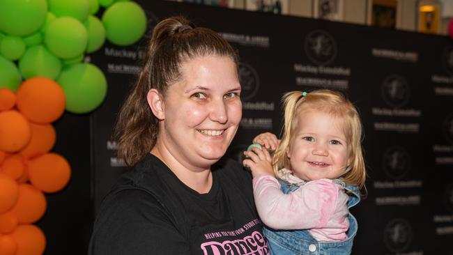Toni Dean and Remi Faulkner at the 75th Mackay Eisteddfod 2022.Picture: Michaela Harlow