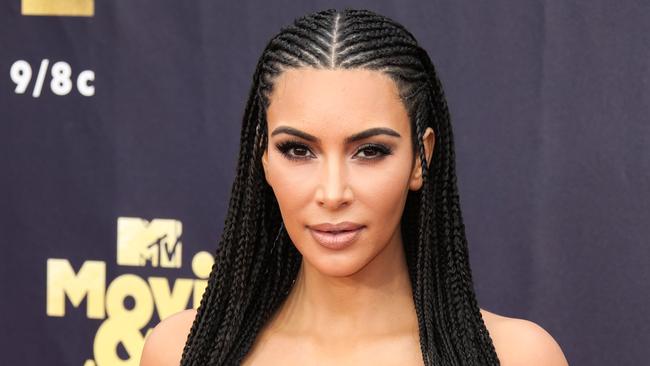 Kim Kardashian at the MTV Movie &amp; TV Awards Photo credit: Xavier Collin/Image Press Agency / MEGA