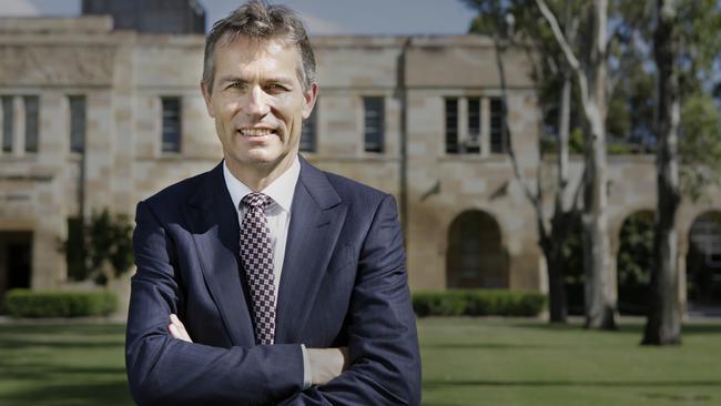 University of Queensland Vice Chancellor Peter Hoj. Picture: AAP/ Megan Slade