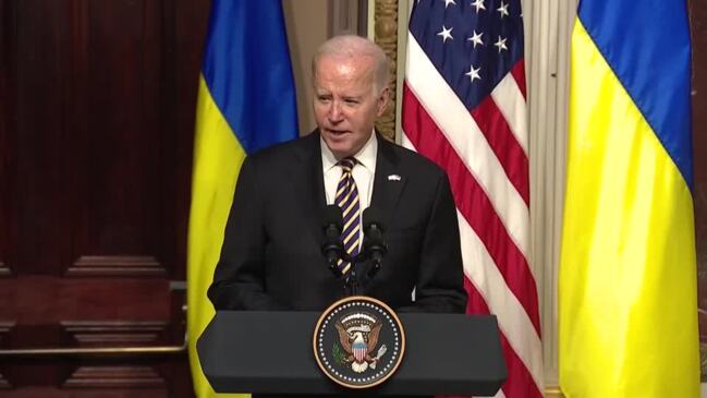 Biden Putin ‘banking On Us Failing To Aid Ukraine Au