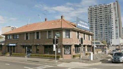 The Albion Hotel at George St, Parramatta, where a positive COVID-19 case visited.