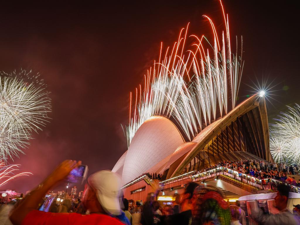 Sydney fireworks New Years Eve photos The Advertiser