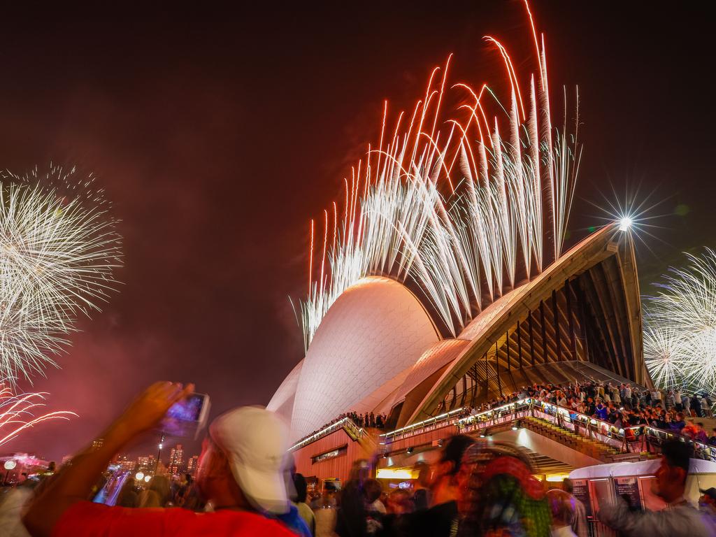 sydney new year fireworks 2012