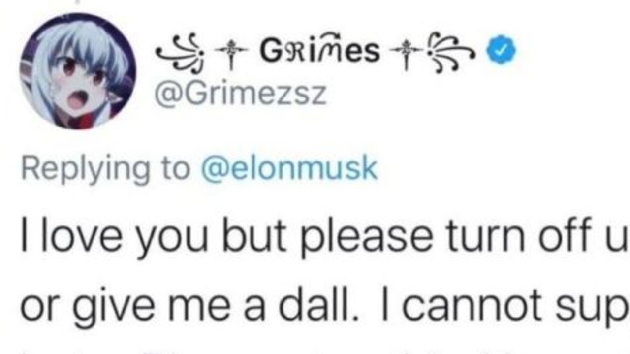 Elon Musk Scolded By Grimes On Twitter Over Pronouns Post | News.com.au ...