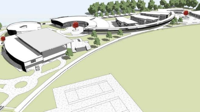 A new Catholic co-ed high school has been proposed for Fitzgibbon. Image: DTS Group Qld Pty Ltd report