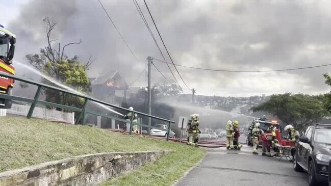 Grange house fire