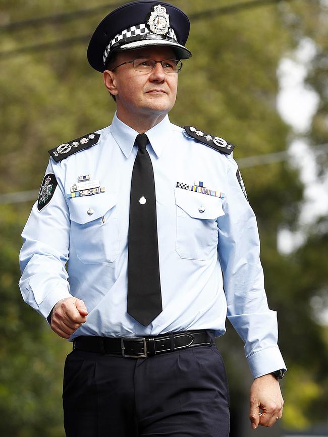 New AFP Commissioner Reece Kershaw is blowing up the Canberra bubble. Picture: Sam Ruttyn