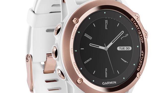 Rose gold everything ... Garmin issued its Fēnix 3 Sapphire sports watch in rose gold this year.