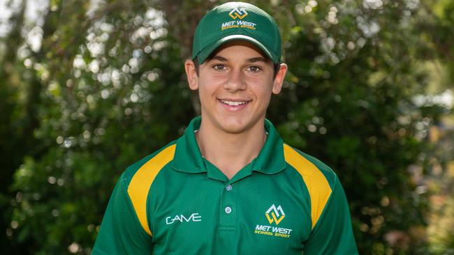 Laidley State High School student Jared Adamski has been selected for Met West cricket, as well as the Queensland team. PHOTO: Ali Kuchel