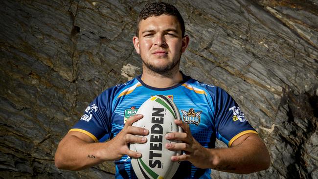 Ash Taylor has quickly become the linchpin of the Gold Coast Titans attack. Photo: Jerad Williams