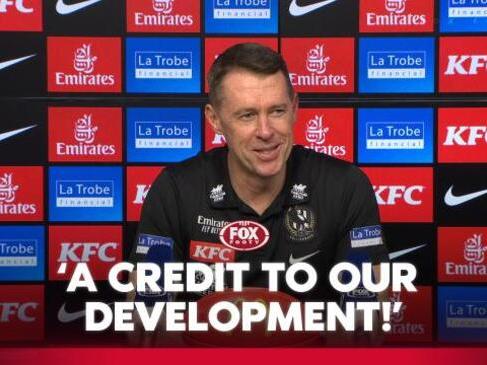McRae praises Collingwood young recruits amid injuries