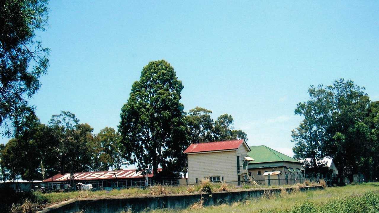 MEMORIES OF YESTERYEAR: The Chinchilla railway cattle ramp. Picture: Contributed