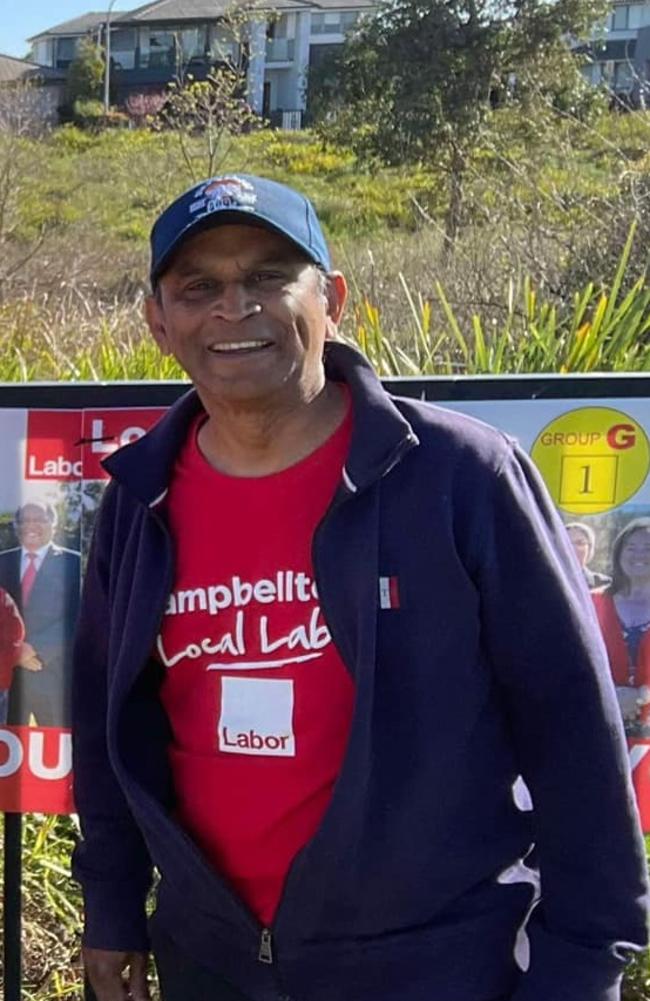 Masood Chowdhury is hoping to return to his seat, running as number three on the Labor Party ticket in the upcoming election. Picture: Facebook