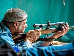 Small Bore - Silhouette Shootout (Final) - Matt Murillo Gympie. Picture: LEEROY TODD