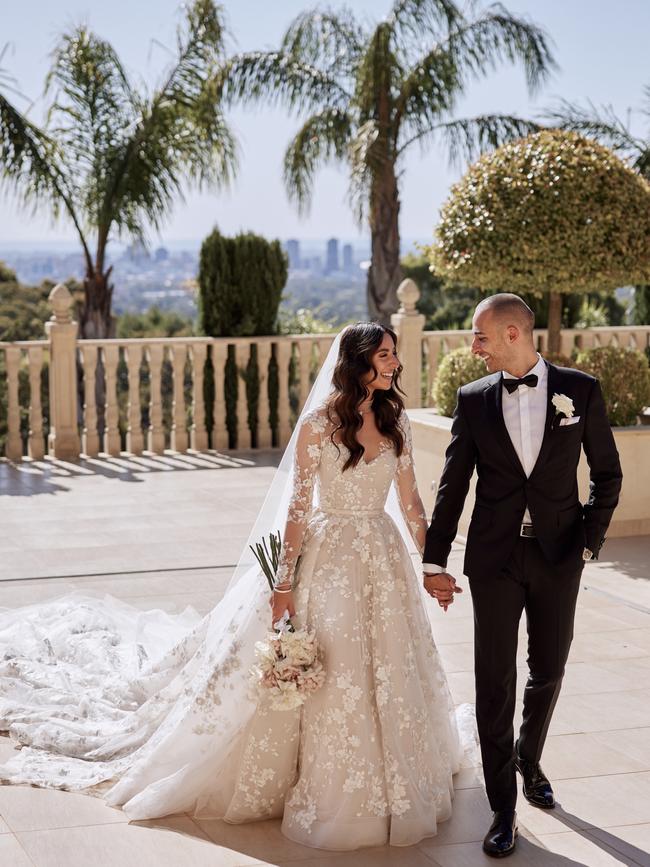 Aya Shahin and Bassam Safieddine tied the knot in a spectacular ceremony on January 7. Picture: Lost In Love Photography