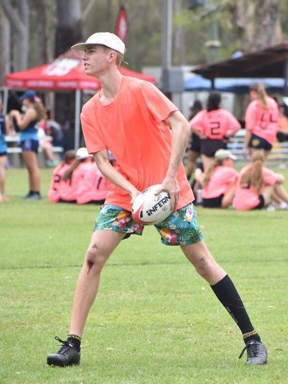 Action from the Red Rooster Junior Touch Carnival at Cyril Connell Fields, Rockhampton, on November 5, 2022.