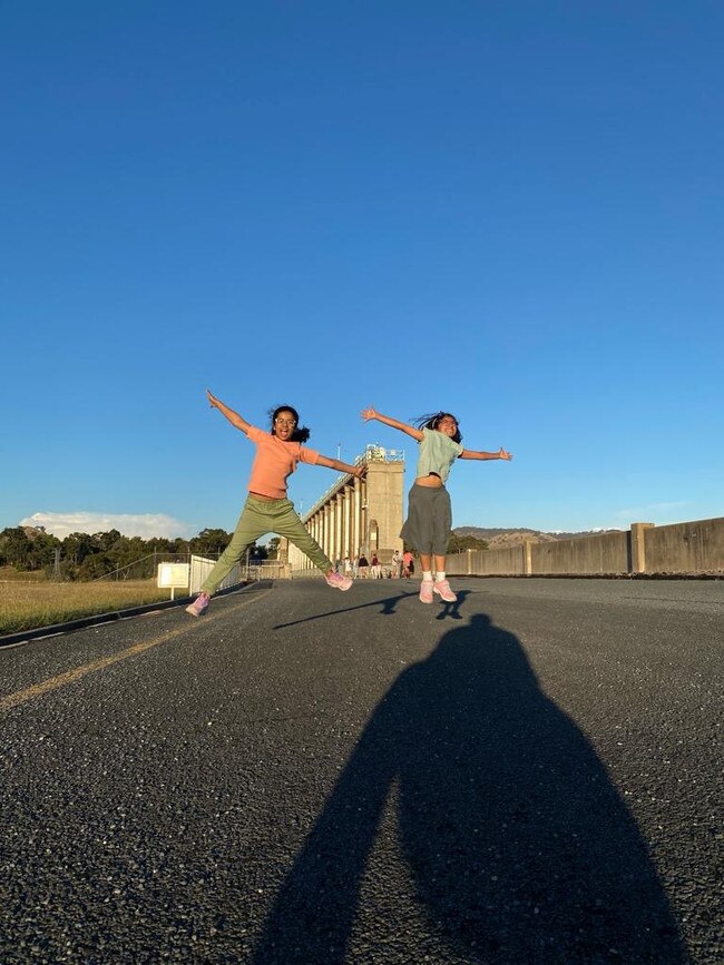 Dancing like nobody’s watching. Picture: Preethy Thomas, Clyde North.