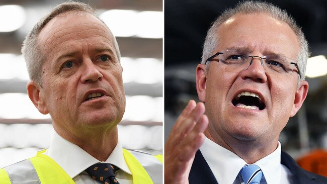 Bill Shorten and Scott Morrison had another busy week on the hustings, but who did our experts view as the winner? Picture: AAP