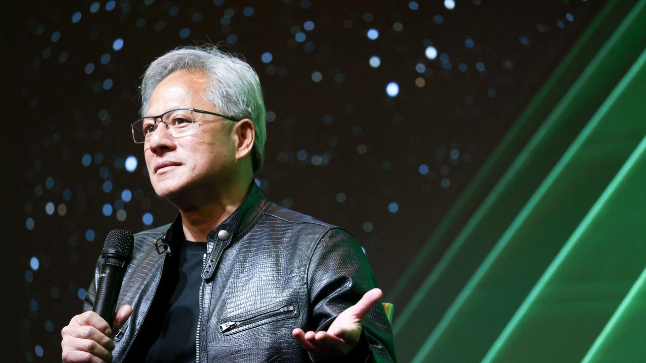 Nvidia chief executive Jensen Huang is worth an eye-watering $155 billion. Picture: I-Hwa Cheng/AFP