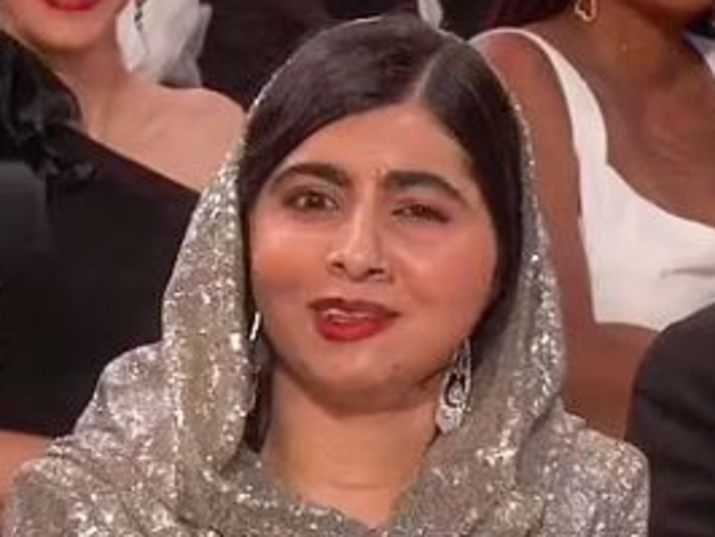 Malala responded by simply saying ‘I only talk about peace’, awkwardly looking to the side, perhaps praying for the cringe-worth moment to end.