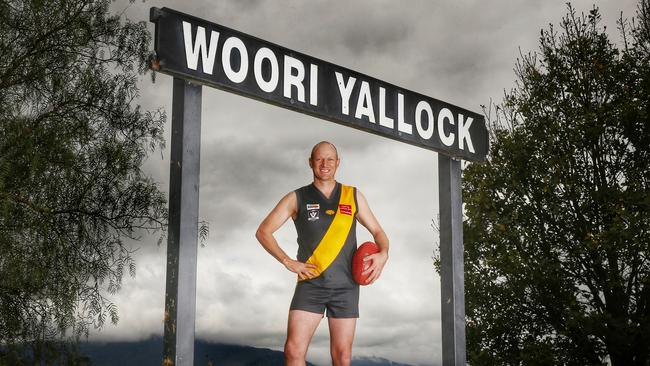 Danny Ryan is synonymous with Woori Yallock. Picture: Colleen Petch