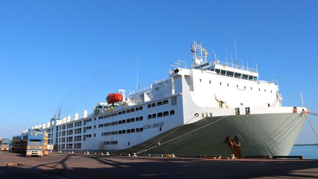 MV Ocean Drover pictured in the Northern Territory. Picture: Supplied