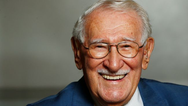 Holocaust survivor Eddie Jakku died aged 101. Picture: News Corp / John Appleyard