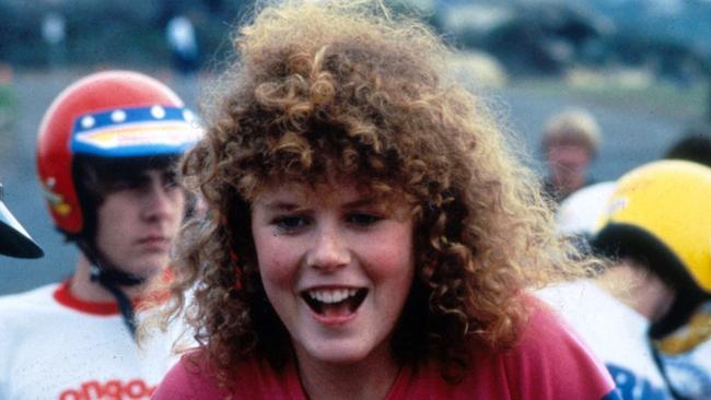 Nicole Kidman in 1983 film BMX Bandits, which featured Manly Waterworks