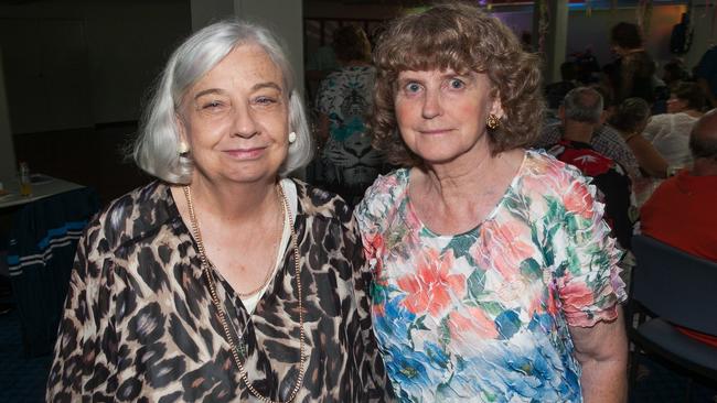 2014: Anne Ryan and Fay Hancox at Ipswich RSL on New Year’s Eve. Photo: Nick O'Sullivan