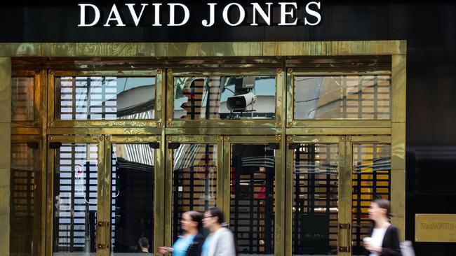 David Jones has revealed major discounts for Black Friday. Picture: NCA NewsWire / Gaye Gerard