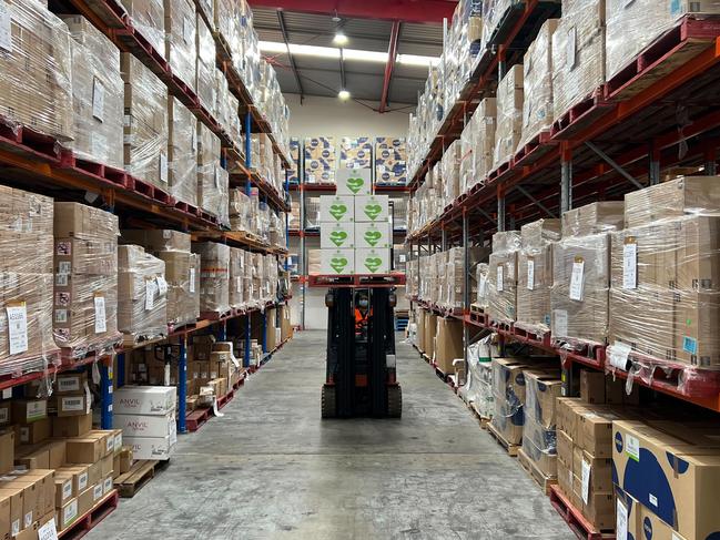 Good360 EveryOne Day purpose highlighted in warehouse photo