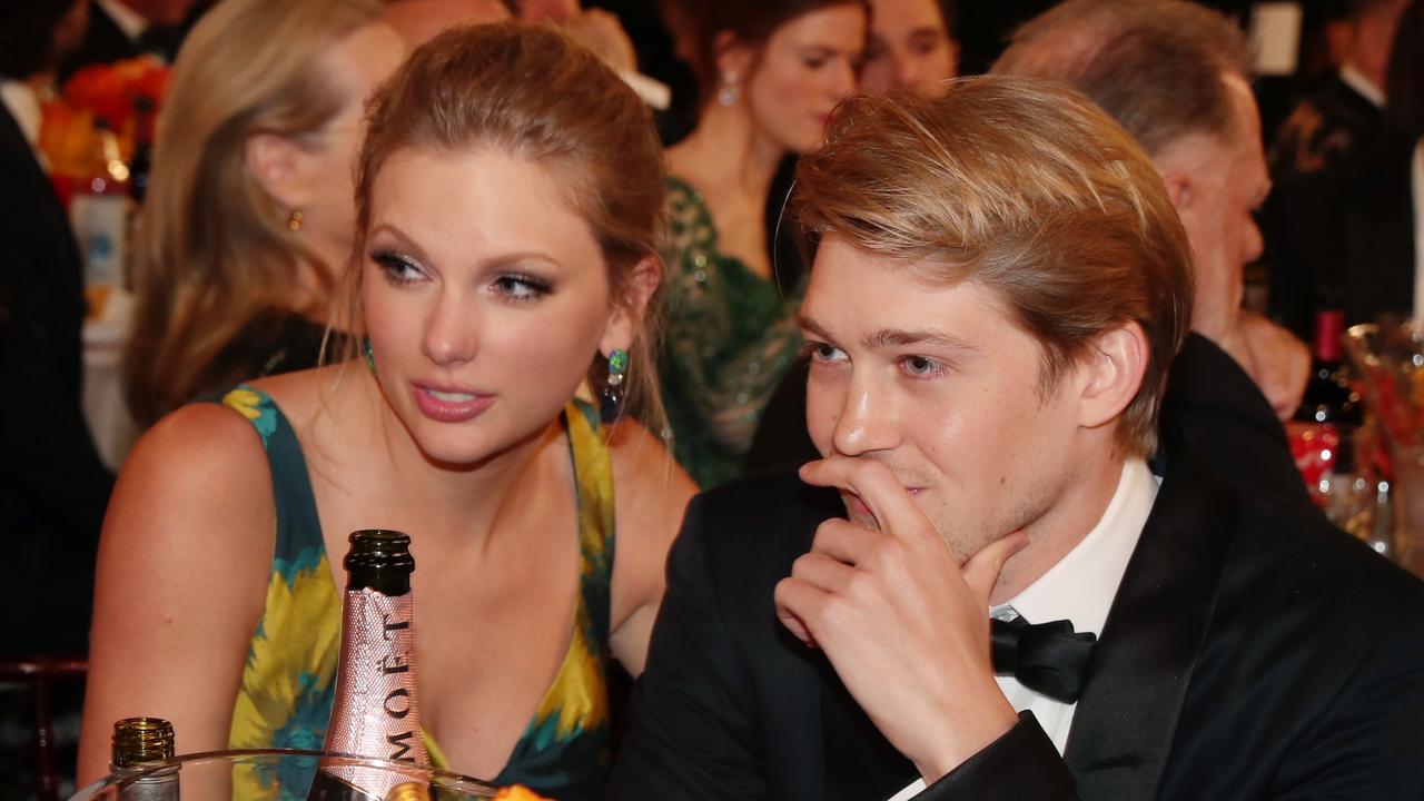 Taylor Swift and Joe Alwyn – seen here in 2020 – were notoriously private about their six-year relationship. Picture: Christopher Polk/NBC/NBCU Photo Bank