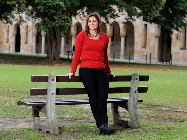 Professor Lorraine Mazerolle has developed the Bachelor of Criminology and Criminal Justice (Honours) at the University of Queensland. Picture: Tim Marsden