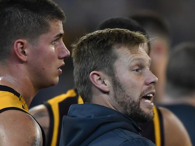 Could Hawks assistant coach Sam Mitchell be the right choice at St Kilda?