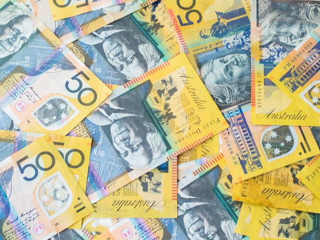 Australian Money - Aussie currency background