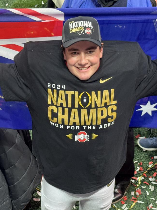 Joe McGuire is a national champion.